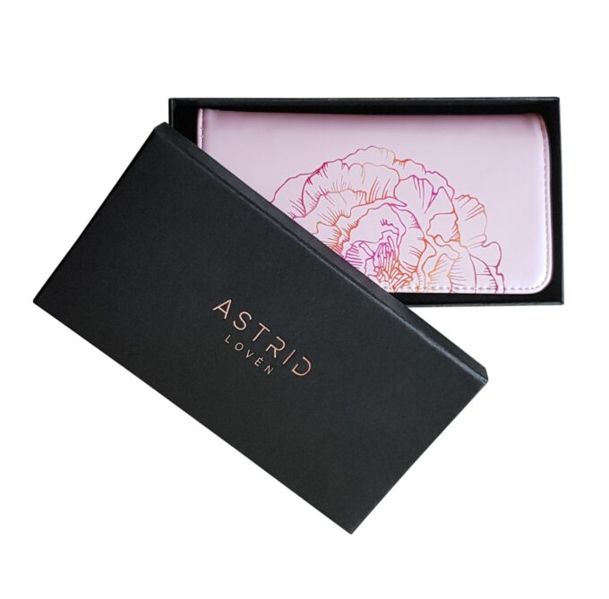 Pink Large Wallet RFID "Pecher"