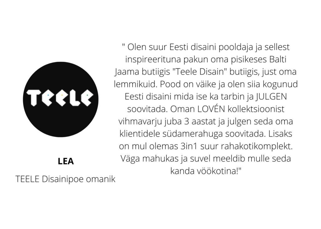 Teele disainipood
